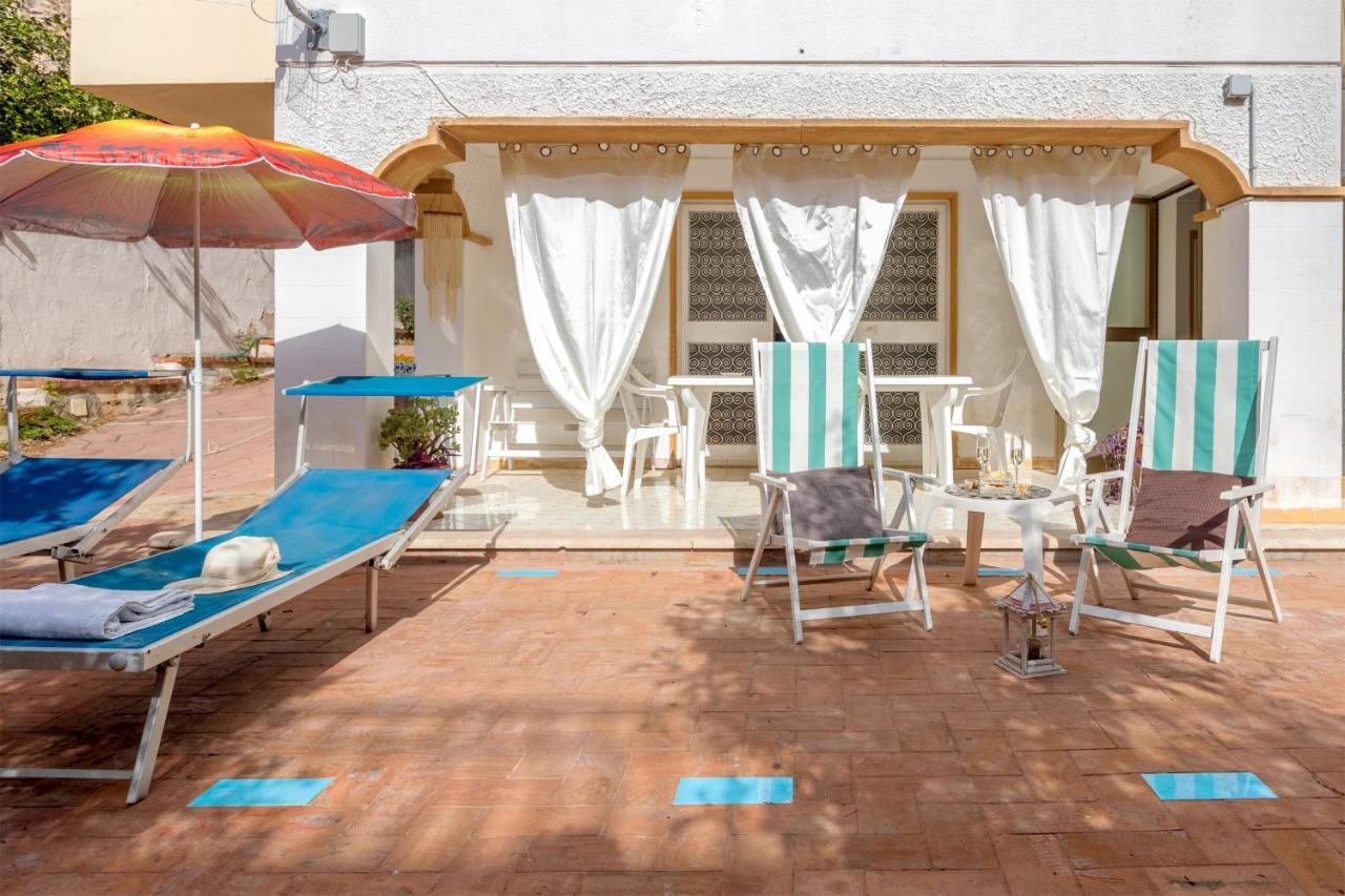 Casa In Villa A Mondello-700M Dal Mare Palermo Eksteriør billede